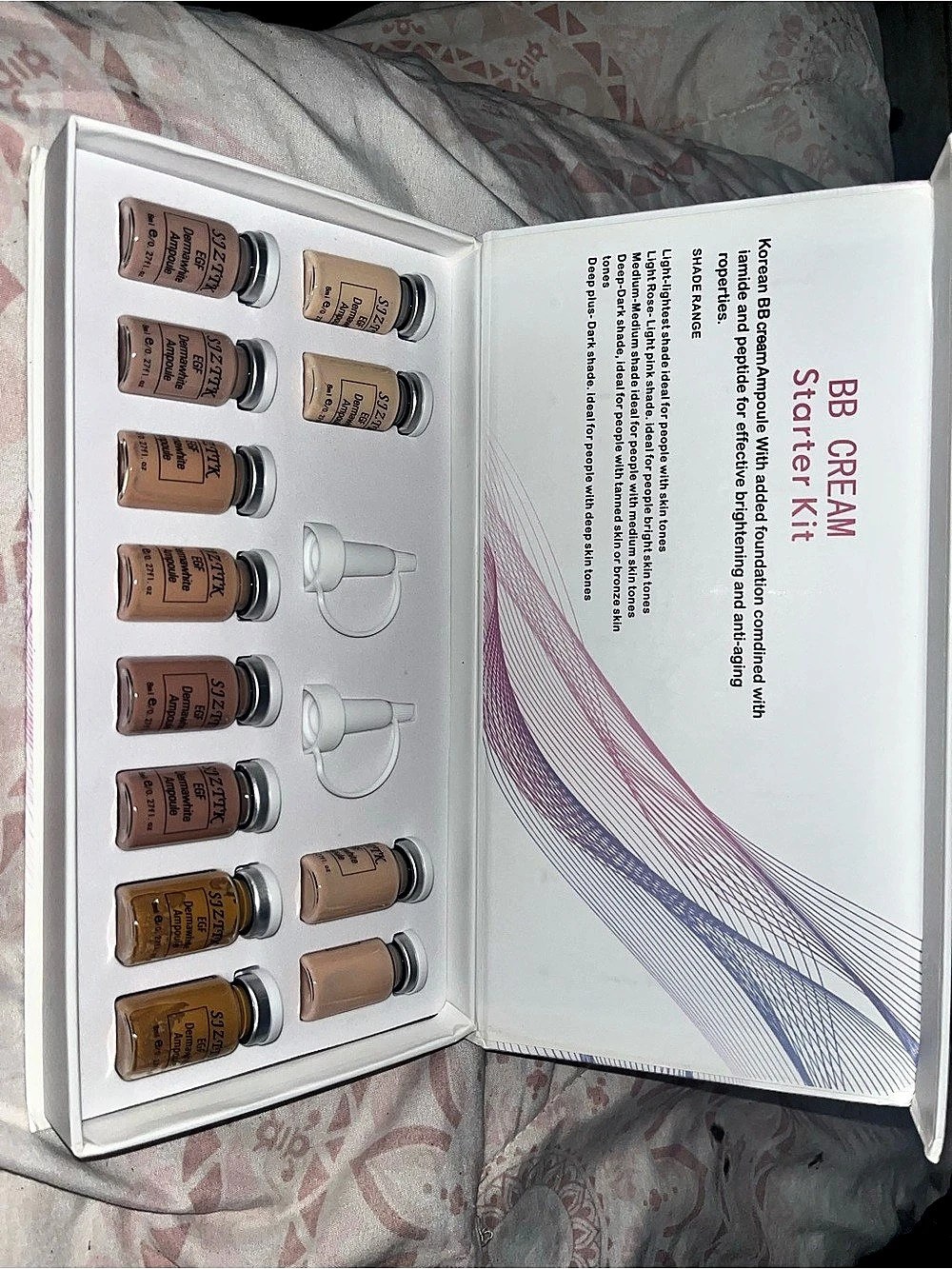 professional skincare kit for BB Glow facial treatments